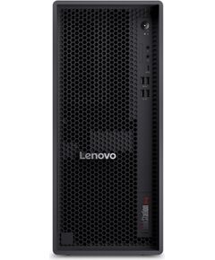 Dators Lenovo ThinkStation P4 30KN - Tower - 1 x Ryzen 5 Pro 9655 / 3.9 GHz - AMD PRO - RAM 32 GB - SSD 512 GB - TCG Opal šifrēšana, Performance, NVMe - Radeon grafika - 1GbE, 2.5GbE - Windows 11 Pro - Monitors: nav - Tastatūra: vācu - Len Personālie datori