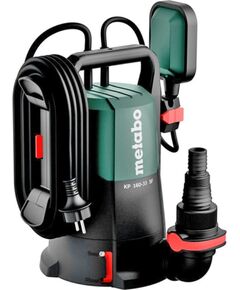 metabo KP 160-35 SF (601792000) combination submersible pump, submersible / pressure pump (black/green, 500 watts, for dirty and clear water) Новинки Для дома и сада 