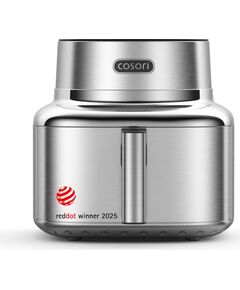 Cosori ICONIC Single stainless steel hot air fryer (stainless steel, 1,725 ??watts, basket 6.2 liters) Жидкие котлы