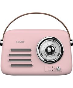 SAVIO RS-03 Portable radio, pink Aудио-видео