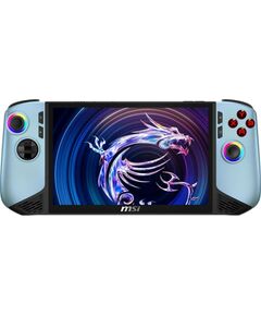 MSI Claw 8 AI+ A2VM Glacier Blue Edition-254PL Ultra 7 258V 8"FHD Touch 120Hz 500nits IPS-Level panel 32GB LPDDR5x SSD1TB Intel Arc Win11 Spēļu konsoles