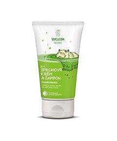 Weleda 2 in 1 Shower Cream and Shampoo Cheerful lime 150 ml 150ml Духи и косметика