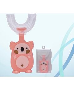 Szczoteczka Do zębów Kiddyz U1 Electric Tooth brush kids 2–6 years U shape soft silicone bristles + Dustproof case Pink (KIDD-U1-PI)  Электрические зубные щетки, Ирригаторы 
