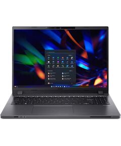 Acer TravelMate TMP216-51-G2-TCO 16“ WUXGA Intel Core 5 120U/1x16GB/256GB SSD/Intel Iris Xe/Win11ProEDU/SWE backlit kbd/FP/SCreader/Grey/3Y Portatīvie datori