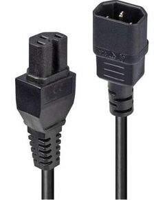 CABLE POWER C14 TO C15/1M 30401 LINDY Сетевые кабели, провода