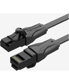 PATCH CABLE CAT.6 UTP/1M BLACK IBABF VENTION Tīkla vadi