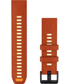 Garmin watch strap QuickFit 22mm fenix 9 Pro, autumn orange/spark orange Jaunumi - Viedierices
