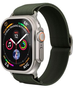 Vonmahlen Classic Nylon Loop 44, 45, 46, 49mm One Size, Olive Smart pūlksteņu aksesuāri