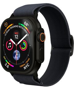 Vonmahlen Classic Nylon Loop 44, 45, 46, 49mm One Size, Navy Black Smart pūlksteņu aksesuāri