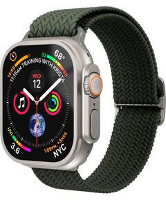 Vonmahlen Woven Loop 44, 45, 46, 49mm One Size, Olive Smart-Watch aksesuāri