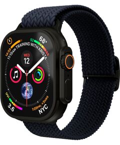 Vonmahlen Woven Loop 44, 45, 46, 49mm One Size, Navy Black Smart-Watch aksesuāri