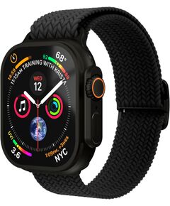 Vonmahlen Woven Loop 44, 45, 46, 49mm One Size, All Black Smart-Watch aksesuāri