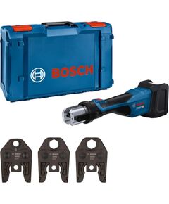 Bosch Powertools cordless pressing tool GPT 18V-32 Professional solo, 18Volt, Kit SV (blue, without battery and charger, 3 standard SV pressing jaws, in L-BOXX) Jaunumi -Dārzam
