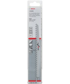 Bosch sabre saw blade S 1542 K Top for Wood, 25 pieces (length 240 mm) Новинки Для дома и сада 