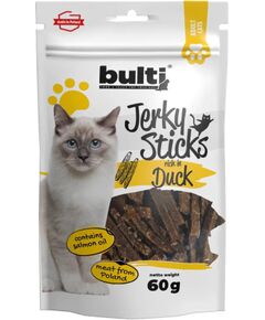 BULTI Jerky sticks rich in duck - cat treats - 60g Kaķu sausā barība