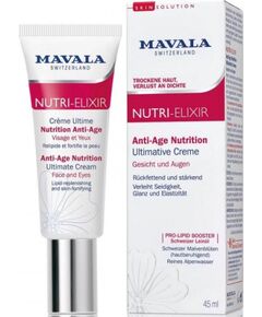 Mavala MAVALA_Nutri Elixir Anti Age Nutrition Ultimate Cream Face & Eyes krem do twarzy i pod oczy 45ml Sejas kopšana