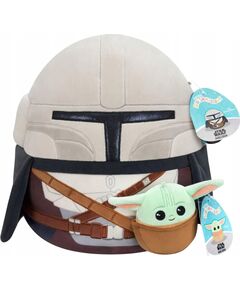 Squishmallows Squishmallows 30 cm Mandalorian and 9 cm Grogu Mīkstās rotaļlietas