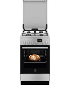 Electrolux LKK560229X Gāzes plīts 600.sērija 50cm Gāzes Plītis