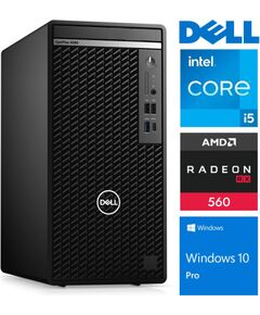 DELL 5080 Tower i5-10500 16GB 1TB SSD M.2 NVME RX560 4GB WIN11Pro Atjaunoti personālie datori
