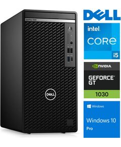 DELL 5080 Tower i5-10500 32GB 512SSD M.2 NVME GT1030 2GB WIN11Pro Kомпьютеры после ремонта