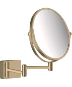 Hansgrohe kosmētiskais spogulis AddStoris, brushed bronze Vannas istabas spoguļi