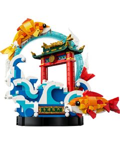 LEGO Klocki 80120 Karp przeskakuj�cy przez Smocz� Bram� Mašīnas un piederumi