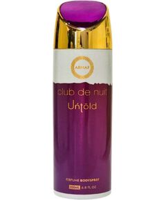 Armaf Armaf, Club De Nuit Untold, Body Spray, 200 ml For Women Женские духи