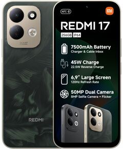 Xiaomi Redmi 17 4 / 128GB Oak Green Jaunumi - Viedierices