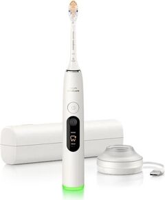 Philips Sonicare HX8311/11 zobu birste DiamondClean 8000 balta Elektriskās zobu birstes, irigatori