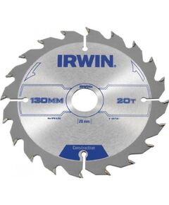 Griešanas disks kokam Irwin; 130x2,5x20,0 mm; Z20 Zāģripas