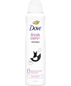 Dove Fresh Care+ Invisible Deodorant - Deodorant ve spreji 150ml Smaržas - NESAKĀRTOTS