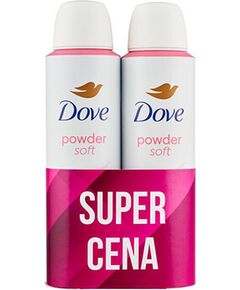 Dove Powder Soft Duo - Sada antiperspirantů 150ml Smaržas - NESAKĀRTOTS