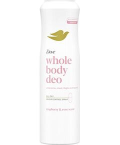 Dove Whole Body Deo Raspberry & Rose Deospray - Deodorant ve spreji 150ml Smaržas - NESAKĀRTOTS