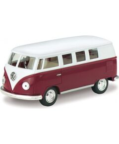 Kinsmart Металлическая авто моделька 1962 Volkswagen Classical Bus 1:32 KT5060 Машины и аксессуары
