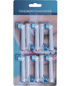 Końcówka Oral-B Tandbørstehoveder til eks. Oral-b Vitality, Pro mfl. 10 stk. Насадки для электрических зубных щеток