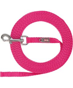 Trixie Smycz tropiąca, dla psa, extra lekka, XS–S: 15 m/10 mm, fuksja Citas preces