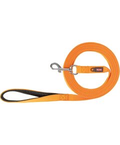 Trixie Smycz tropiąca, dla psa, bawełniana, M: 5 m/20 mm, pomarańczowa Citas preces