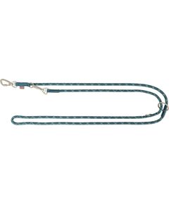 Trixie Smycz przepinana Summit Reflect, dla psa, L–XL: 2,00 m/o 13 mm, petrol/aqua Citas preces
