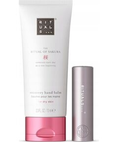 Rituals RITUALS_SET The Ritual Of Sakura balsam do rąk 70ml  + balsam do ust 4,8g Smaržas - NESAKĀRTOTS