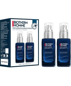 Set Duo, Biotherm, Force Superme Blue, Anti-Aging, Daily, Serum, For Face, 2 pcs, 60 ml Ķermeņa kosmētika
