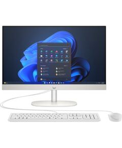 HP ProOne 240 G10 AIO Ultra 5 125U 23.8"FHD 250nits IPS AG 16GB DDR5 5600 SSD512 Intel UHD Cam5MP+IR W11Pro White 3Y OnSite All In One Datori (AIO)