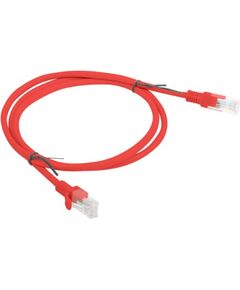 LANBERG PATCHCORD RJ45 CAT. 5E UTP 1M RED Tīkla vadi