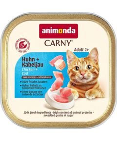 ANIMONDA CARNY karma dla kota kurczak,dorsz 85g Barība