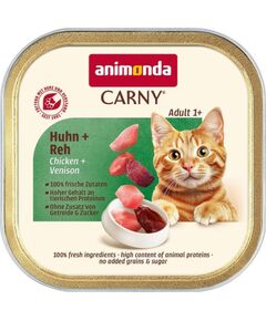 ANIMONDA CARNY karma dla kota kurczak,dziczyzna 85g Barība