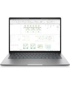 HP ZBook 8 G2i 14 - Ultra 7-356H, 32GB, 1TB SSD, 14 WUXGA 400-nit AG, RTX PRO 500 Blackwell 6GB, 5MP IR cam, WWAN-ready, Smartcard, FPR, US backlit keyboard, 77Wh, Meteor Silver, Win 11 Pro, 3 years / DH1H3ET#ABB Portatīvie datori