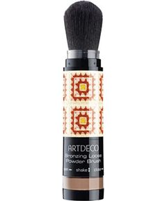 Artdeco Bronzing Loose Powder Brush - Bronzující pudr se štětcem 3 g Tropic Summer Духи и косметика