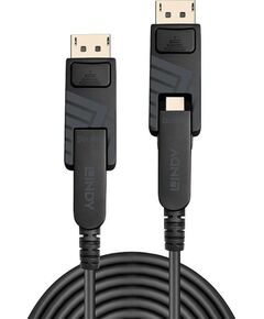 Cable Lindy Fibre Optic Hybrid DP 1.4 20m Jaunumi - Datori