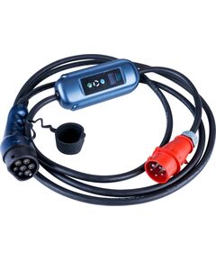 Akyga EV LĀDĒTĀJS AK-EC-22 CEE 5pin / Type2 LCD 3-F 32A 22kW 5m Новинки Компьютерная техника
