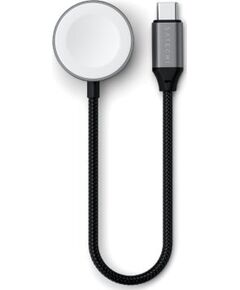 Satechi USB-C Fast Charging Cable USB-C  Apple Watch, 5W 20 cm (space gray) Jaunumi - Datori