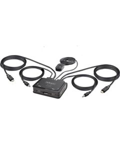 Adapter USB StarTech Cable StarTech KVM 2-Port USB-C DP Switch 4K Новинки Компьютерная техника